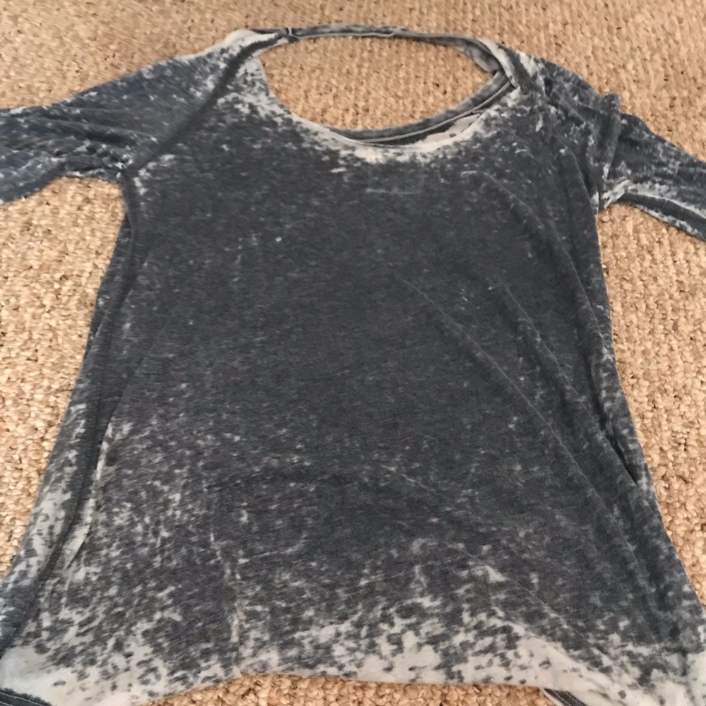 Crushed velvet top